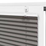 vidaXL Store plissé anthracite 100x200 cm largeur du tissu 99 4 cm