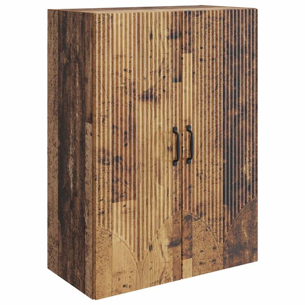 vidaXL Armoire Murale 66 x 34 5 x 90 cm Bois d'ingénierie Bois ancien