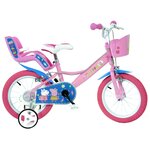 Dino bikes vélo pour enfants peppa pig 14"