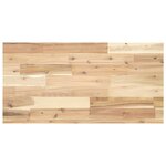vidaXL Étagères flottantes 4 Pièces 60x40x4 cm acacia massif non traité