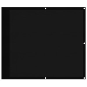 vidaXL Écran de balcon noir 90x800 cm 100 polyester oxford