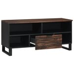 vidaXL Cabinet de télé Marron 105 x 33 x 46 cm bois de manguier massif