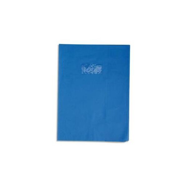 Protège-cahier 20/100ème 17x22 bleu victoria CALLIGRAPHE