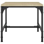 vidaXL Table d'appoint Chêne sonoma 40x40x35 cm Bois d'ingénierie