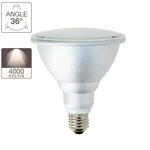 Ampoule led par38  culot e27  15w cons. (135w eq.)  lumière blanc neutre