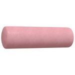 vidaXL Ensemble de canapés 3Pièces et coussins et traversins rose velours