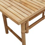 Banc de jardin vidaXL 80x38x45 cm en bambou
