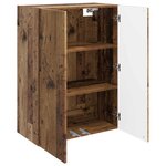 vidaXL Armoire Murale Bois ancien 66 x 34 5 x 90 cm Bois d'ingénierie