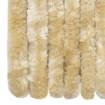 vidaXL Moustiquaire Beige 56x200 cm Chenille