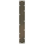 vidaXL Table à manger marron clair bois de chêne massif rectangulaire