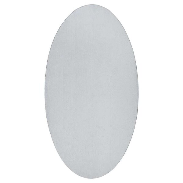 vidaXL Tapis HUARTE Gris 100 x 200 cm Polyester