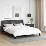 vidaXL Couettes & Duvets Blanc 240 x 220 cm Bas