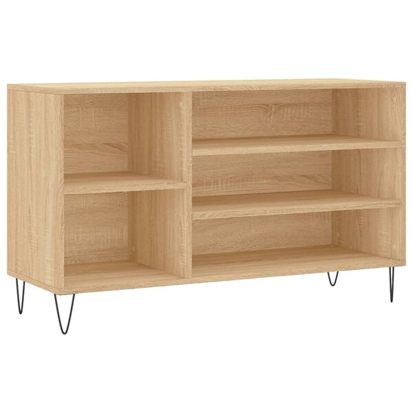 vidaXL Armoire à chaussures Chêne sonoma 102x36x60cm Bois d'ingénierie