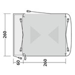 Outwell Auvent de camping-car Milestone Shade