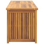 vidaXL Boîte de jardin 150x50x55 cm Bois massif de teck