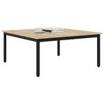 vidaXL Table basse Sonoma 100 x 100 x 45 cm Bois d'ingénierie