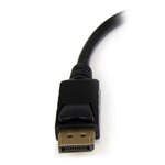 Startech.com adaptateur displayport vers hdmi - convertisseur vidéo dp 1.2 vers hdmi 1080p - câble dp vers hdmi pour moniteur/écran - câble passif dp à hdmi - connecteur dp à verrouillage