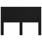 vidaXL Tête de lit Chêne noir 160 cm Bois d'ingénierie