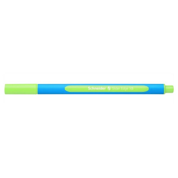 Stylo à bille slider edge pointe extra large vert clair x 10 schneider