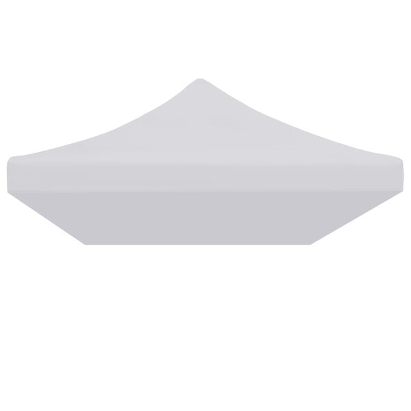vidaXL Toit de tente de réception 3 x 6 m Blanc