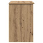 vidaXL Bureau Chêne artisanal 90 x 49 x 75 cm Bois d'ingénierie