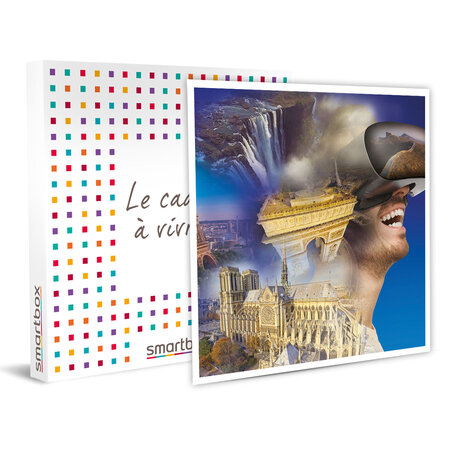 SMARTBOX - Coffret Cadeau - Incroyable survol de Paris et ses monuments en réalité virtuelle pour 1 personne -