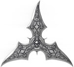 Monnaie SHURIKEN Ninja 2 Oz Argent 20$ Liberia 2026 (PRÉCOMMANDE)