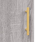vidaXL Armoire murale sonoma gris 60x31x70 cm bois d'ingénierie