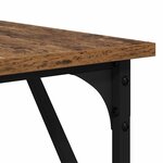 vidaXL Bureau Bois Ancien 149 x 149 x 75 cm Bois d'ingénierie