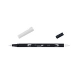 Feutre Dessin Double Pointe ABT Dual Brush Pen N95 gris froid 1 x 6 TOMBOW