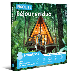 SMARTBOX - Coffret Cadeau Insolite Séjour en duo -  Séjour