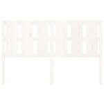 vidaXL Tête de lit blanc 155 5x4x100 cm bois massif de pin