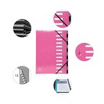 Trieur extens.CL pellic.12C Iderama rose EXACOMPTA