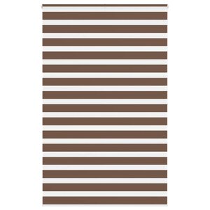 vidaXL Store zèbre marron 145x200cm largeur du tissu 140 9cm polyester