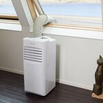 Bestron climatiseur portable 3 en 1 à télécommande aac9000 1010w blanc