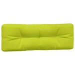 vidaXL Coussins de palette lot de 5 vert vif tissu