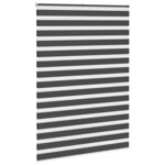 vidaXL Store zèbre noir 160x230 cm largeur du tissu 155 9 cm polyester