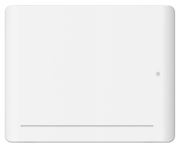 Radiateur électrique fixe en céramique à chaleur douce leia 1500w blanc - programmable - ecran lcd - détecteur de présence - voltman