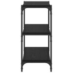 vidaXL Bibliothèque Chêne noir 60 x 33 x 70 5 cm