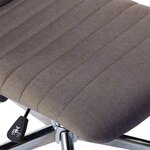 vidaXL Chaises à manger lot de 2 taupe tissu