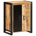 vidaXL Buffet 55x35x70 cm bois de manguier brut massif