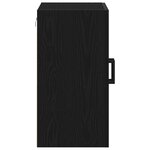 Meuble murale vidaXL Chêne noir 60x31x60 cm Bois d'ingénierie