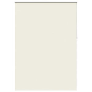 vidaXL Store enrouleur occultant 164 4 x 230 cm largeur du tissu 160 cm blanc cassé