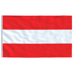 vidaXL Drapeau Autriche 90x150 cm
