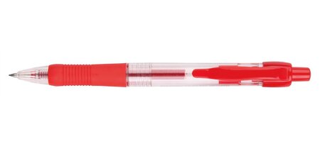 Stylo bille Grip encre gel rétractable pointe 0,7mm Rouge A PLUS