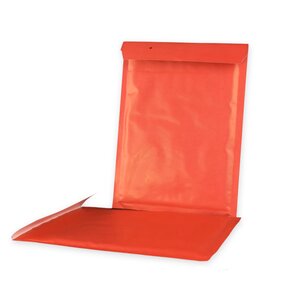 Lot de 400 enveloppes à bulles eco d/4 rouges format 180x260 mm