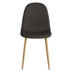 Chaise Salle à Manger Anthracite Design Moderne