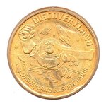 Mini médaille monnaie de paris 2009 - discoveryland