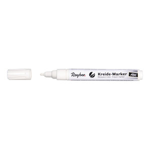 Marqueur craie  blanc  Pointe ronde 1 - 2mm