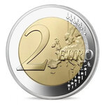 Monnaie 2 euros commémorative luxembourg 2004 - grand-duc henri